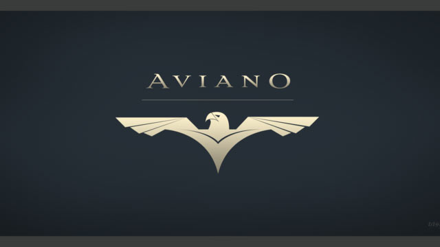 Mẫu font chữ Aviano