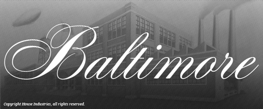 Mẫu font chữ Davison Spencerian