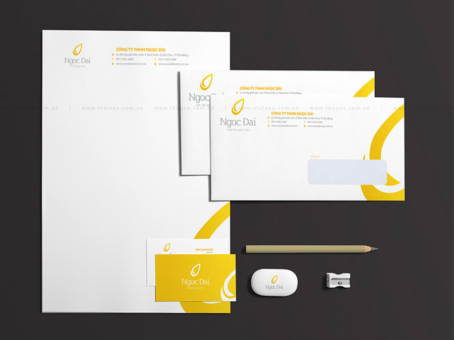 Thiết kế logo, CIP - Thương hiệu Gạo Ngọc Đài