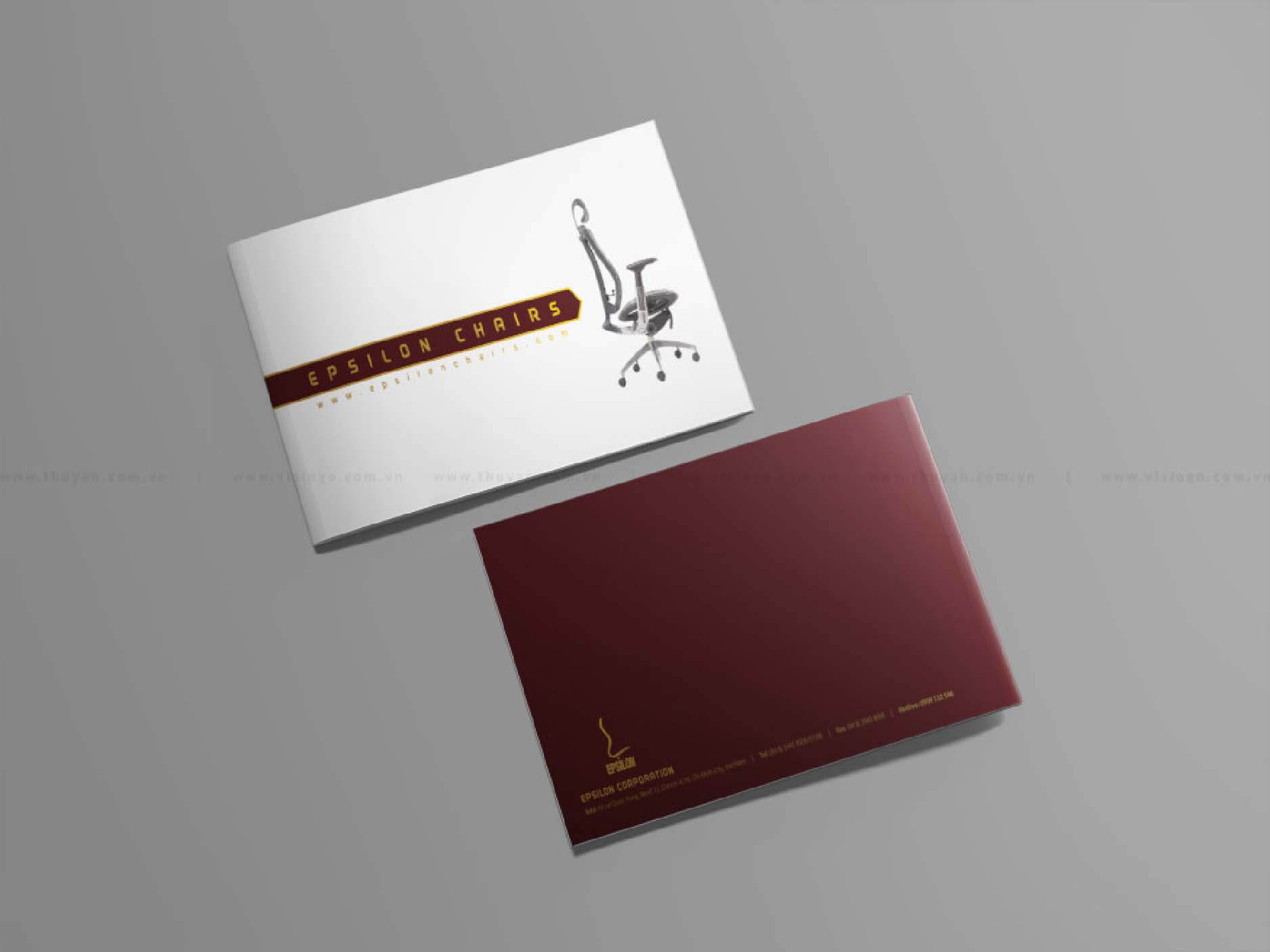 Thiết kế catalog _ Thương hiệu ghế EPSILON