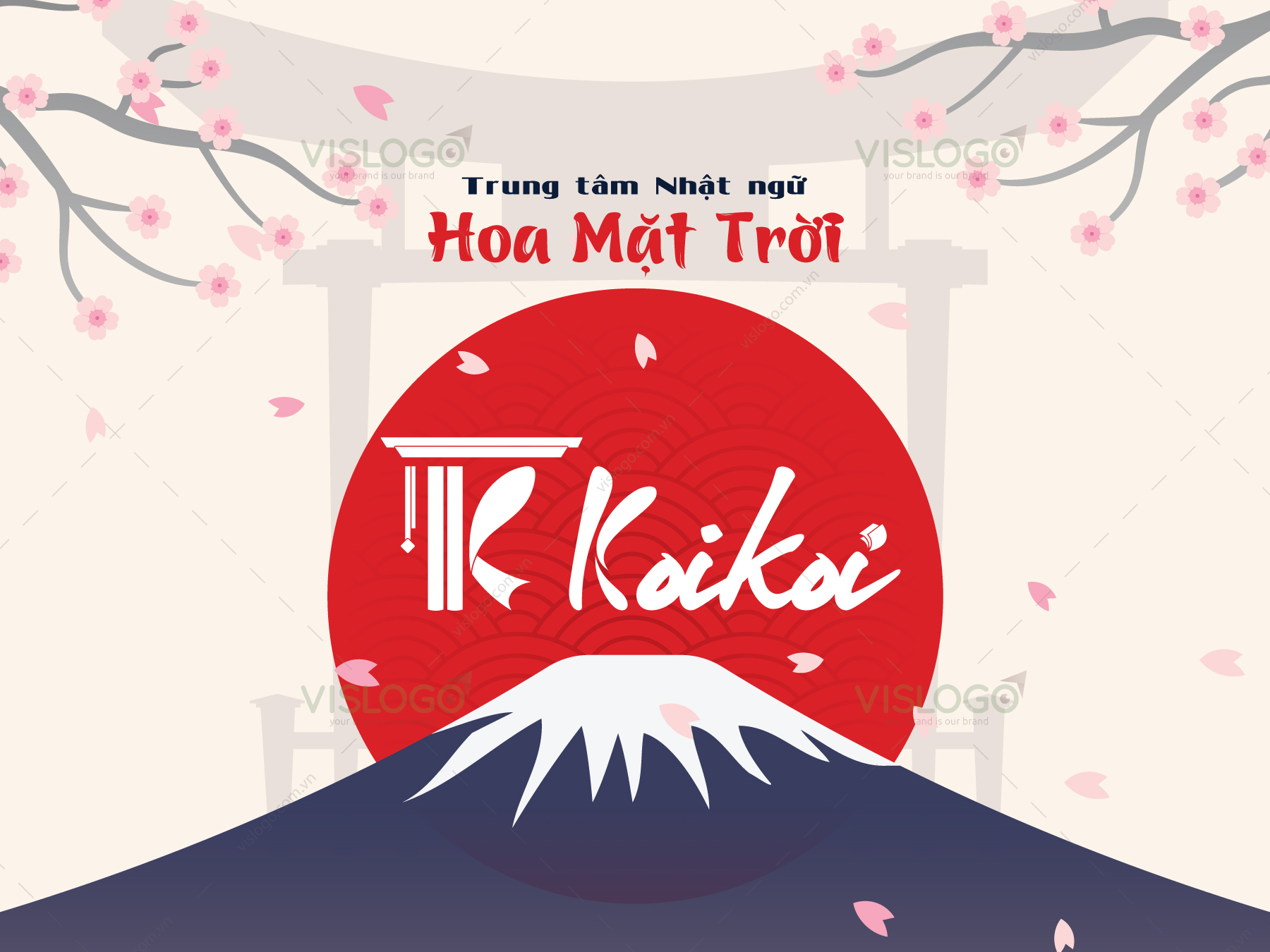 Thiết kế thương hiệu tư vấn du học KOIKOI Việt Nam