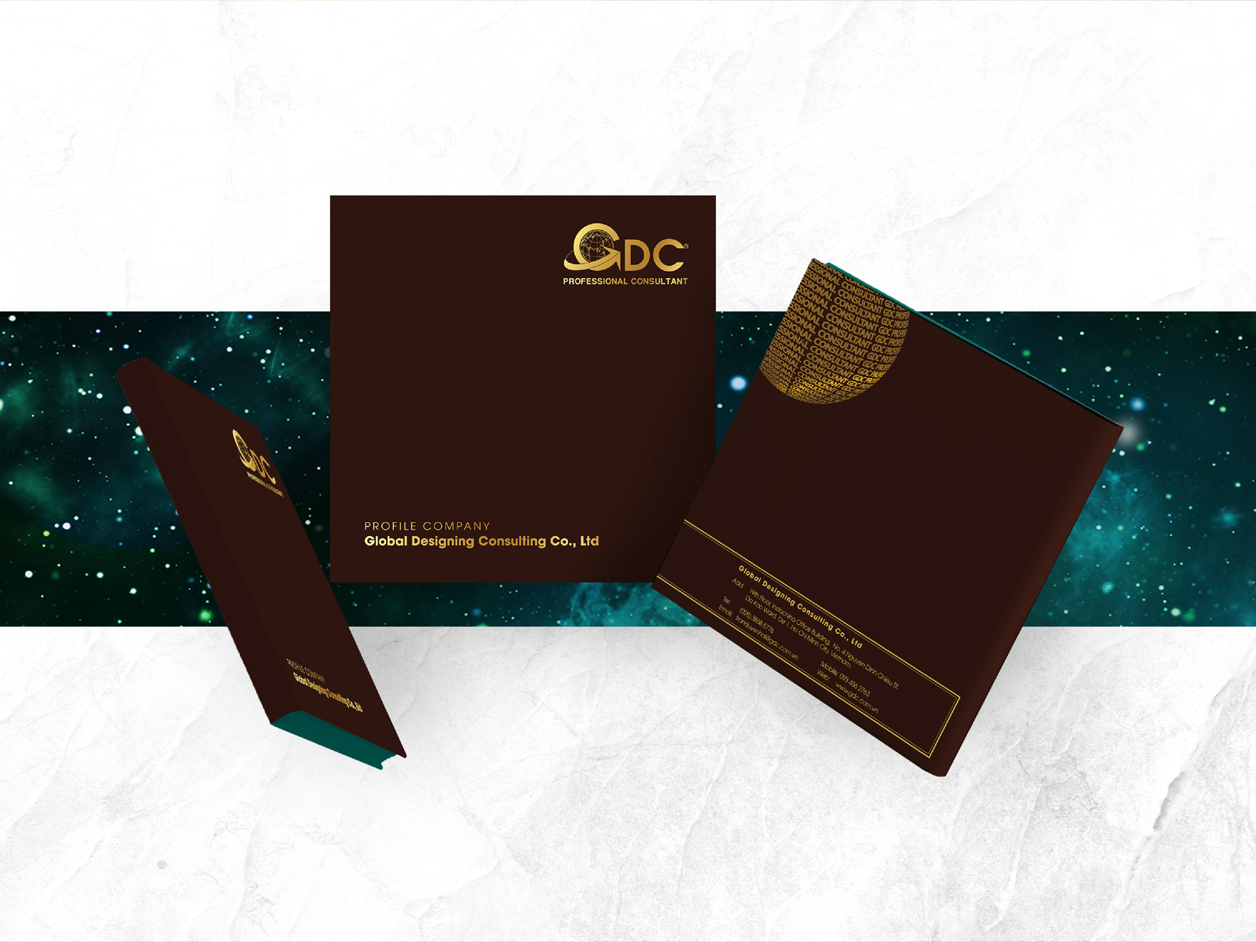 Thiết kế profile, brochure Công ty TNHH Tư vấn Thiết kế Hoàn Cầu