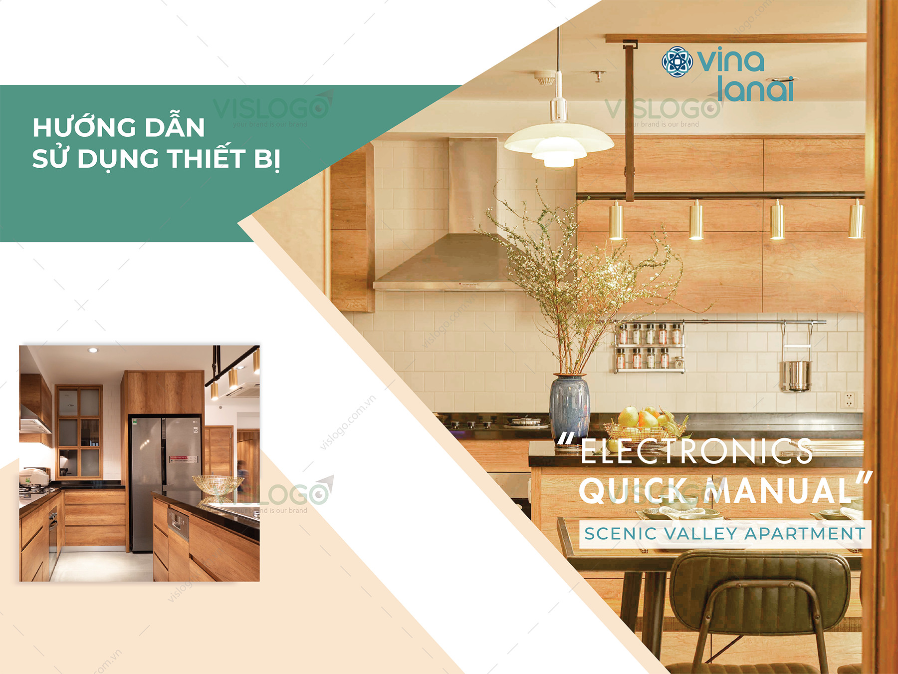 Thiết kế brochure Dịch vụ cho thuê căn hộ VINA LANAI